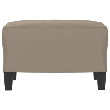 Табуретка, таупе, 60x50x41 см, плат микрофибър