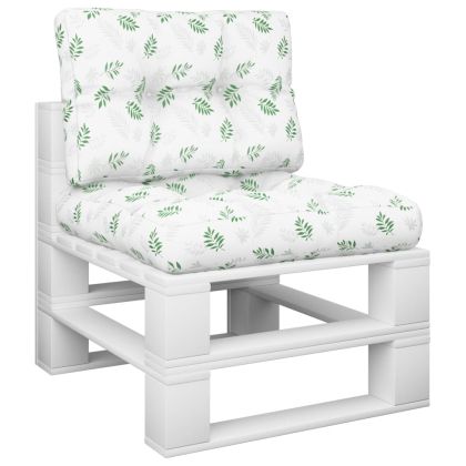 Палетни възглавници, 2 бр, на листа, текстил