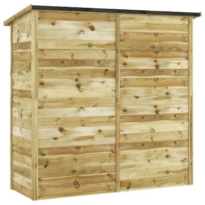 Барака за инструменти, импрегниран бор, 182x76x175 см