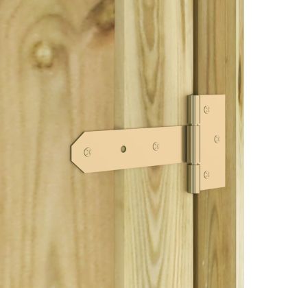 Барака за инструменти, импрегниран бор, 182x76x175 см