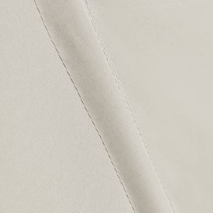 Сгъваема странична тента за балкон, кремава, 210x210 см