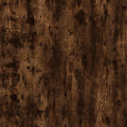 Комплект мебели за баня от 2 части, опушен дъб, инженерно дърво