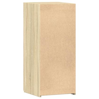 Сайдборд, дъб сонома, 40x42,5x93 см, инженерно дърво