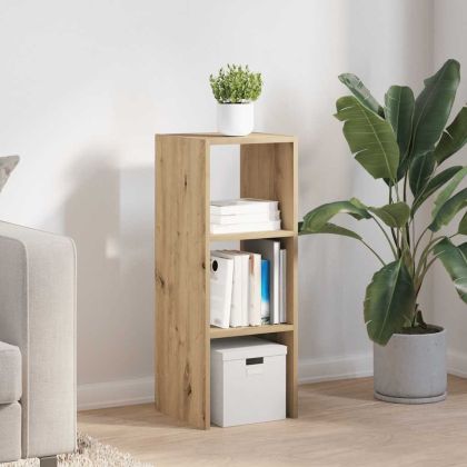 Библиотека стифиращи дъб артизан 30x30x80 см инженерно дърво