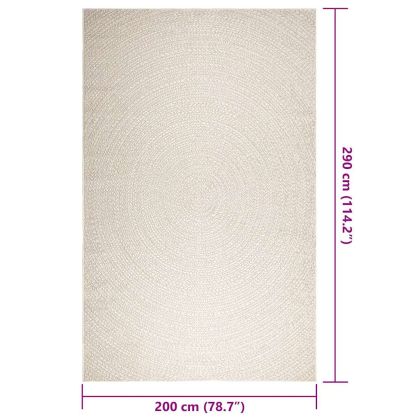 Килим "ZIZUR", 200x290 см, визия юта, за закрито и открито