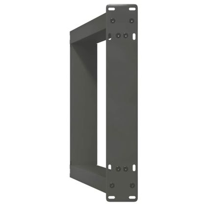 Крака за конзолна маса, U-образни, 2 бр., антрацит, 28 x (72-73) см, стомана