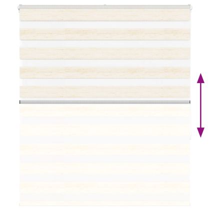 Зеброва щора 120x150 см ширина на плата 115,9 см полиестер