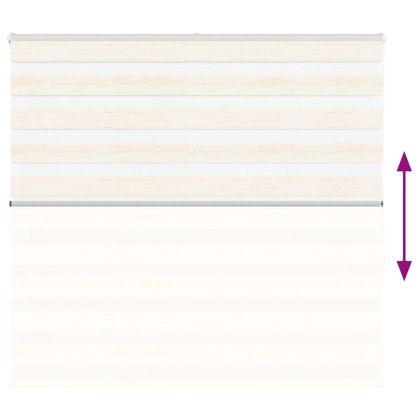 Зеброва щора 155x150 см Ширина на плата 150,9 см полиестер