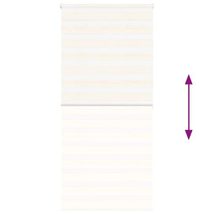 Зеброва щора 95x200 см Ширина на плата 90,9 см Полиестер