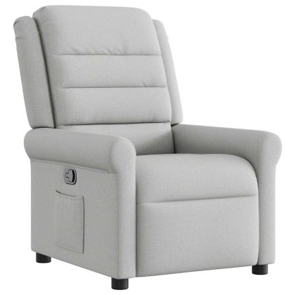 Recliner Chair Cloud Grey Fabric