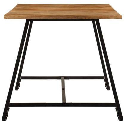 Трапезна маса, 160x80x75 см, масивна мангова дървесина