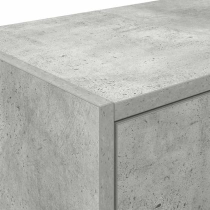 Гаражен стенен шкаф Бетон Сив Инженерна дървесина