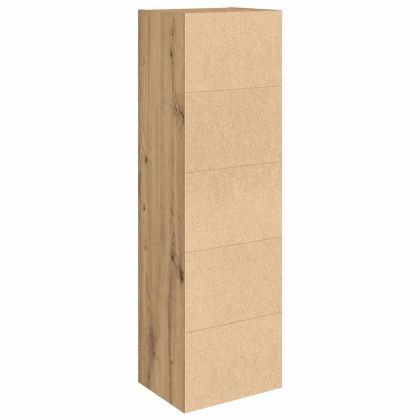 Библиотека, дъб артизан, 31x24x102 см, инженерно дърво