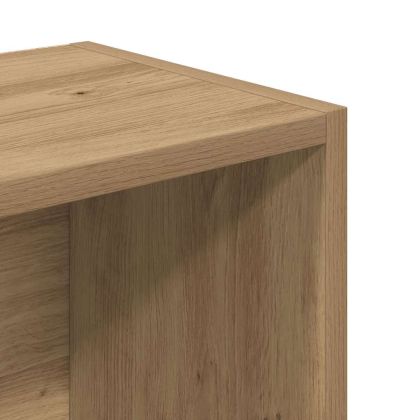 Библиотека, дъб артизан, 31x24x102 см, инженерно дърво