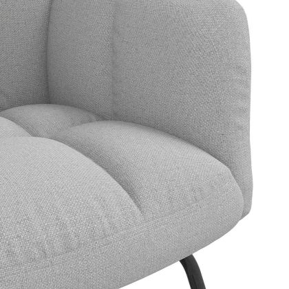 люлеещ се стол Cloud Grey Fabric