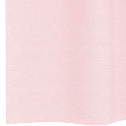 Пердета от воал с прът джобове, 2 бр, светлорозово