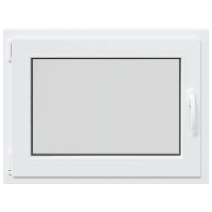 Прозорец за мазе "RISOR" 80x50 см, накланящ се и завъртащ се, DIN ляв, бял