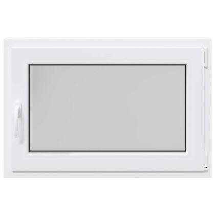 Прозорец за мазе "RISOR" 90x70 см, накланящ се и завъртащ се, DIN десен, бял