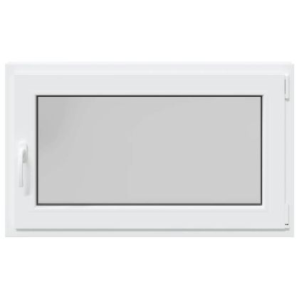 Прозорец за мазе "RISOR" 100x50 см, отваряемо-отварящ се, DIN десен, бял