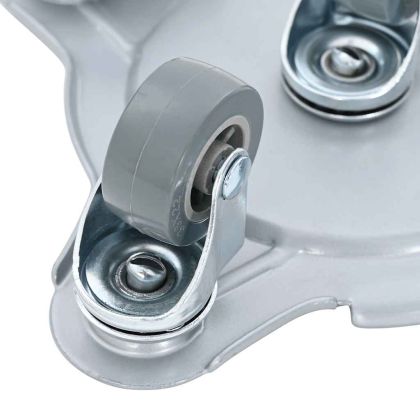 Мебелни колелца 4 бр. с повдигач 15,5x15,5x5,5 см, стомана 1000 кг