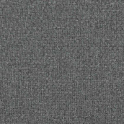 Двуместен диван, тъмносив, 140 см, плат