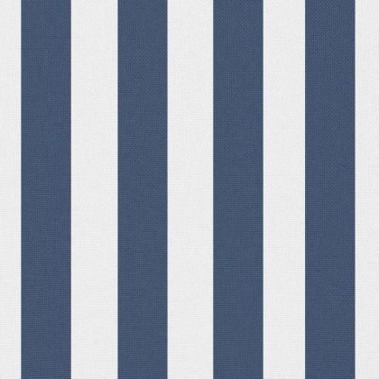 Градински възглавници, 4 бр, райета, 45x45 см, тъмносини