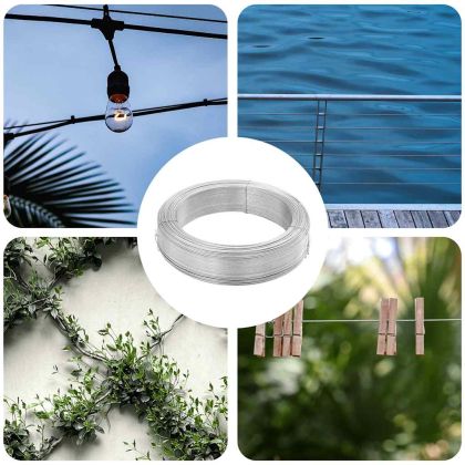 Тел за привързване на ограда 250 м 2,5 мм стомана