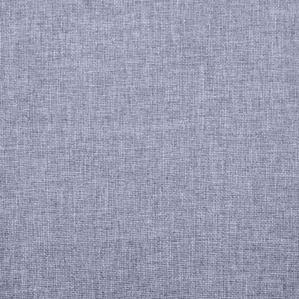 Двуместен диван, плат, светлосив