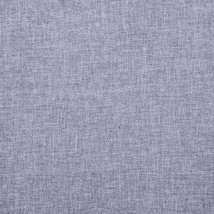 Триместен диван, тапицерия от плат, светлосив