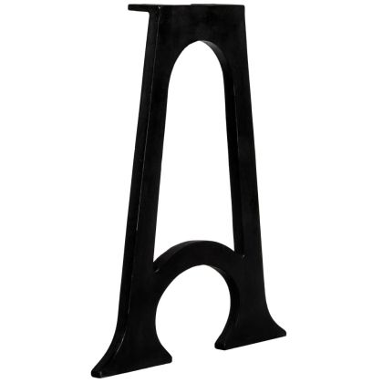 Крака за трапезна маса, 2 бр, A-образни, чугун