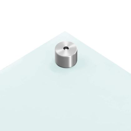 Кухненски гръб, бял, 80x40 см, закалено стъкло