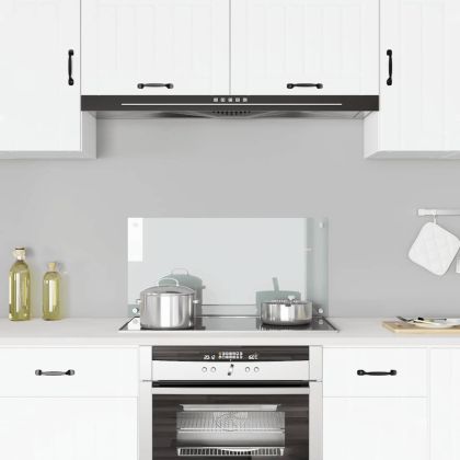 Кухненски гръб, прозрачен, 80x40 см, закалено стъкло