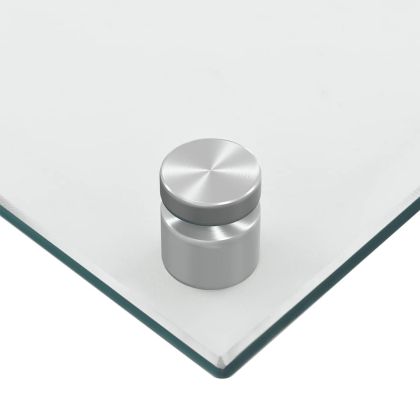 Кухненски гръб, прозрачен, 80x60 см, закалено стъкло