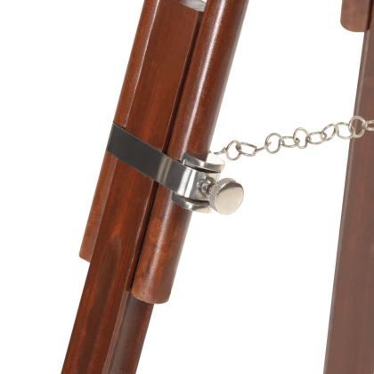 Подова лампа тринога, масивно мангово дърво, 180 см