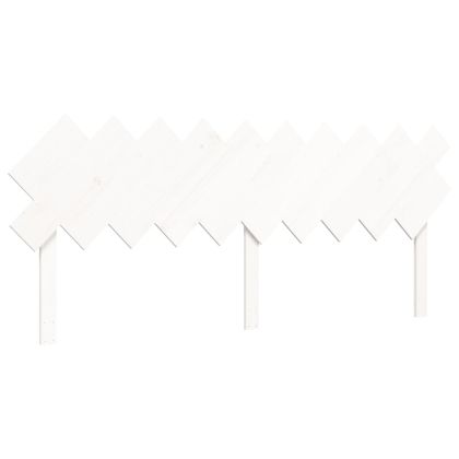 Рамка за легло без матрак, бял, 200x200 см, бор масив