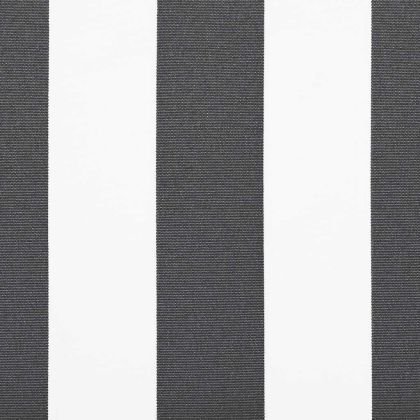 Прибираща се тента, антрацит и бяло, 3x2,5 м, плат и алуминий