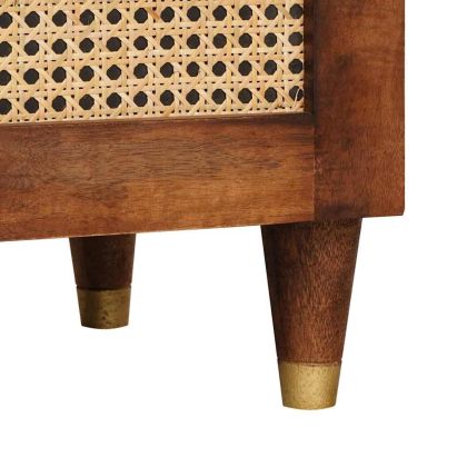 Комплект Страничен шкаф 2 pcs Кафяво 60 x 33.5 x 75 см