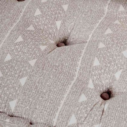 Модулен диван 2 pcs Светло кафяво 140 x 70 x 36 см текстил