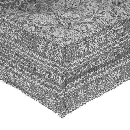 Модулен диван 4 pcs Светлосиво текстил