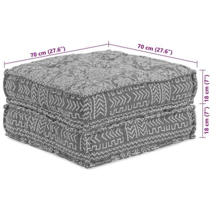 Модулен диван 2 pcs Светлосиво 140 x 70 x 36 см текстил