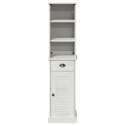 Комплект мебели за баня с чекмедже VIGO 2 pcs Кафяв и бял