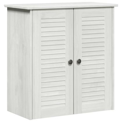 Комплект мебели за баня с рафт 2 pcs Кафяво 67.5 x 34 x 80 см