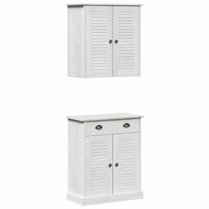 Комплект мебели за баня VIGO 2 pcs Кафяво 67.5 x 34 x 80 см