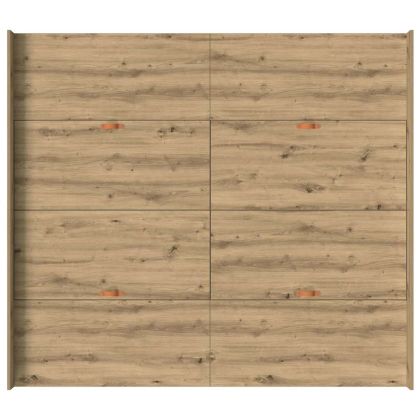 Легло с място за съхранение Дъб 200 x 200 cm Инженерно дърво