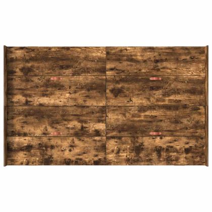 Легло с място за съхранение с таблото Димян дъб 120 x 200 cm