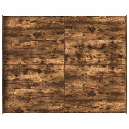 Легло с място за съхранение с таблото Димян дъб 135 x 190 cm