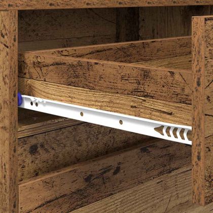 ТВ Единици 2 pcs Старо дърво 180 x 34 x 50 см Инженерно дърво