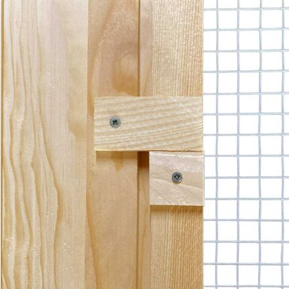 Кокошарник Кафяво 225 x 60 x 89 см