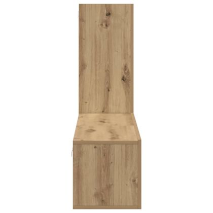 Комплект ТВ шкаф Монтиране на стена 3 pcs Дъб Инженерно дърво