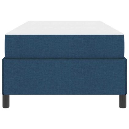Легло с пружинирана основа Синьо 80 x 200 cm текстил